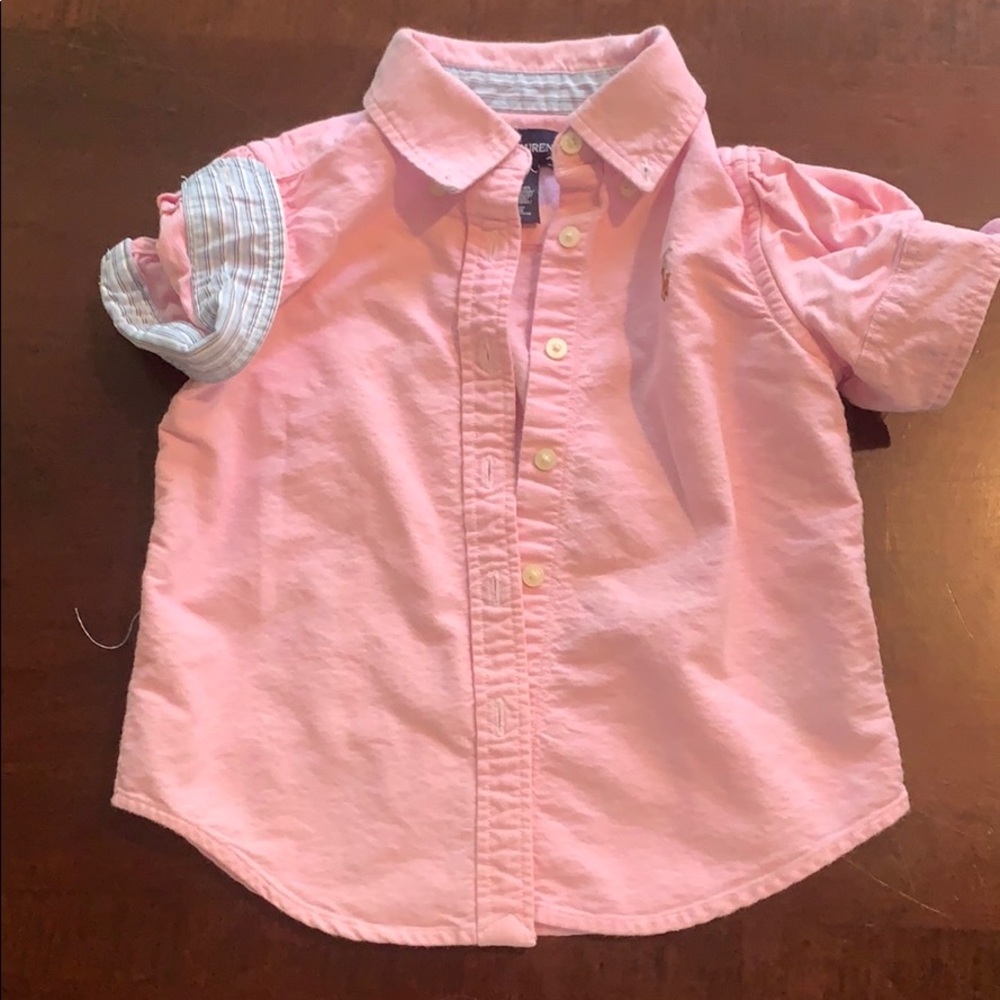 Polo button down shirt